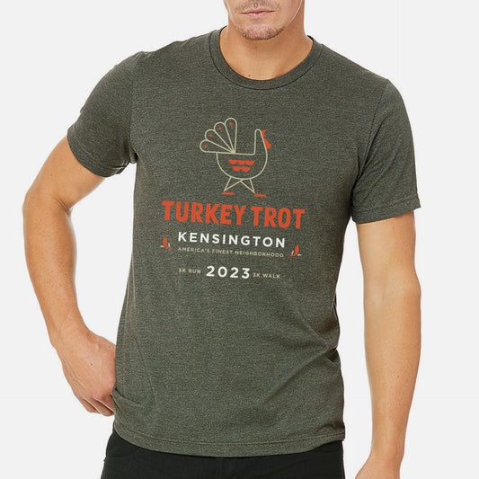 2023 Kensington Turkey Trot T-Shirt Unisex Green