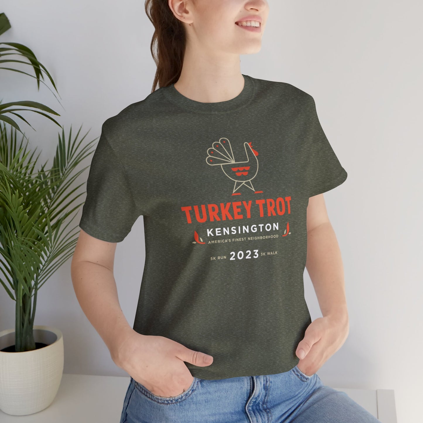 2023 Kensington Turkey Trot T-Shirt Unisex Green