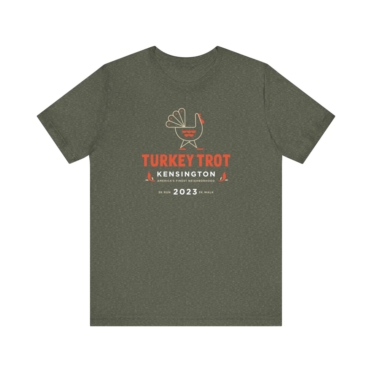 2023 Kensington Turkey Trot T-Shirt Unisex Green