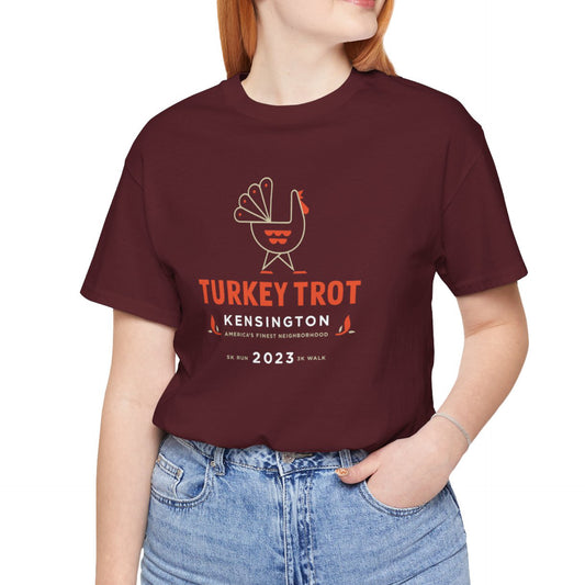 2023 Kensington Turkey Trot T-Shirt Unisex Maroon